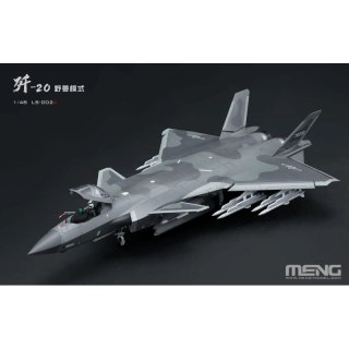 Meng LS-002S Chinese J-20 Mighty Dragon Beast Mode