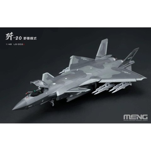 Meng LS-002S Chinese J-20 Mighty Dragon Beast Mode
