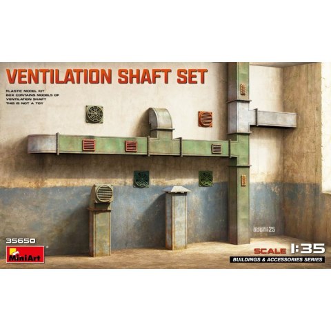 Mini Art 35650 Ventilation Shaft Set