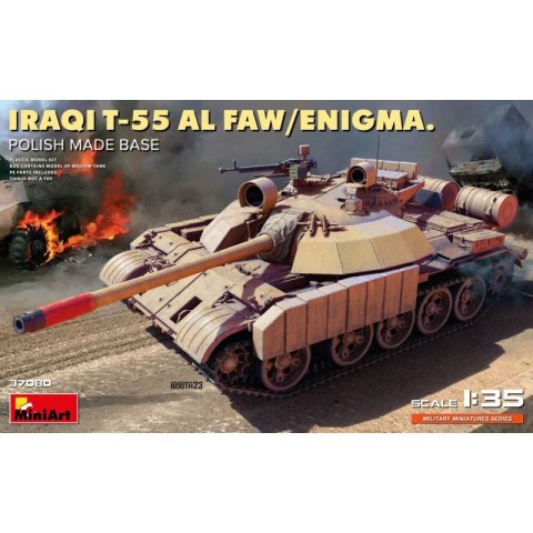 Mini Art 37080 Iraqi T-55 Al Faw / Enigma Polish Made Base