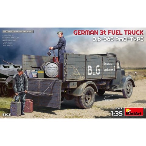 Mini Art 53031 German 3t Fuel Truck 3,6-36S PmQ-Type