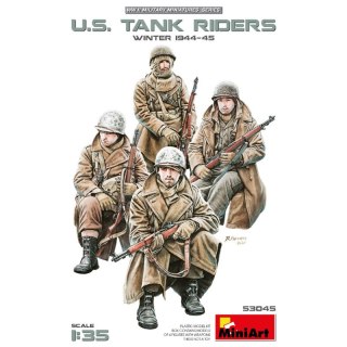 Mini Art 53045 U.S. Tank Riders Winter 1944-45
