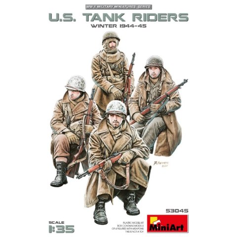 Mini Art 53045 U.S. Tank Riders Winter 1944-45