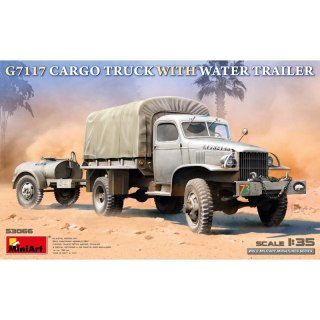 Mini Art 53066 G7117 Cargo Truck with Water Trailer