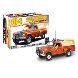 Monogram 4568 1979 Jeep J-10 Pickup w/ Camper Top 1/24