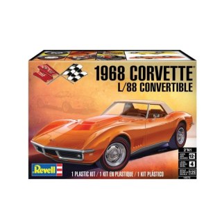 Monogram 4572 1968 Corvette L/88 Convertible 1/25