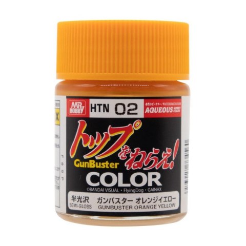 Mr.Hobby HTN-02 Aqueous GunBuster Orange Yellow (18 ml)