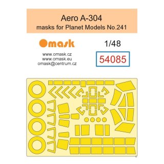 Omask 54085 1/48 Aero A-304 Mask (for Planet Models No.241)
