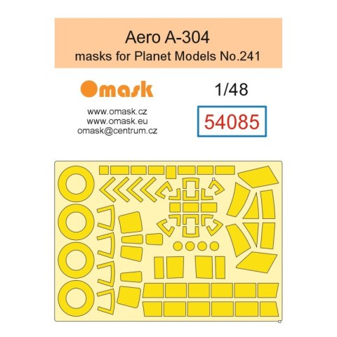 Omask 54085 1/48 Aero A-304 Mask (for Planet Models No.241)