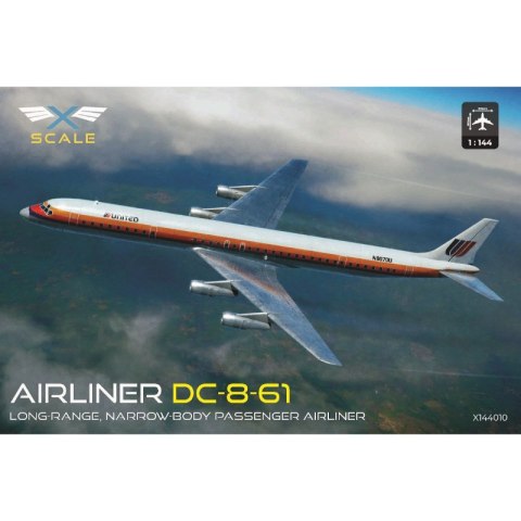 X-Scale 144010 Airliner DC-8-61 Long Range, Narrow Body Passenger Airliner