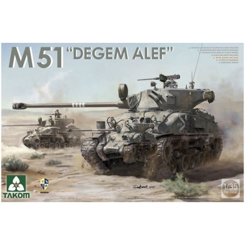 Takom 2208 M51 "Degem Alef"