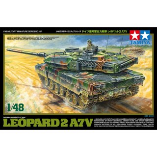 Tamiya 32607 1/48 German Main Battle Tank Leopard 2 A7V