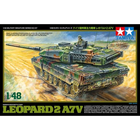 Tamiya 32607 1/48 German Main Battle Tank Leopard 2 A7V