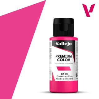 Vallejo 62035 Premium Color Fluorescent Scarlet (60 ml)