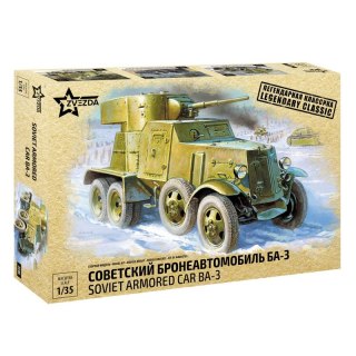 Zvezda 3546 Soviet Armored Car BA-3 1/35