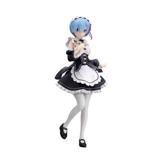 Bandai BP28785 BANPRESTO RE:ZERO GLITTER & GLAMOURS - REM (MAID VER.)