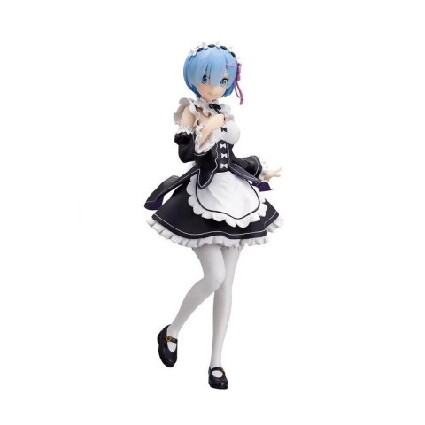 Bandai BP28785 BANPRESTO RE:ZERO GLITTER & GLAMOURS - REM (MAID VER.)