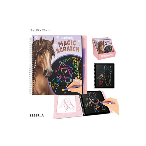 Top Model 13267 Zestaw kreatywny Magic Scratch Miss Melody Ilość sztuk w opakowaniu 8