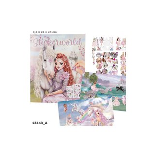 Top Model 13443 Zestaw z naklejkami Viva Violet Ilosć sztuk w opakowaniu 18