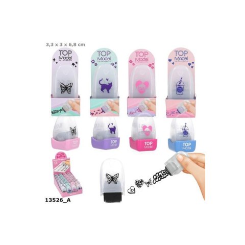 Top Model 13526 Stempelki w rolce , 4 wzory Ilość sztuk w zamówieniu 24