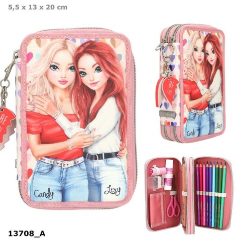 Top Model 13708 Piórnik podwójny z wyposażeniem Ilość sztuk w zamówieniu 2