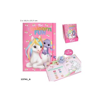 Top Model 13741 Kolorowanka Jednorożec z pluszową zabawką w środku Ylvi Ilość sztuk w zamówieniu 12
