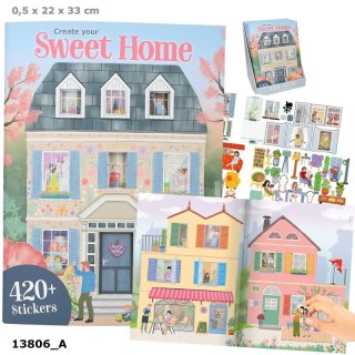 Top Model 13806 Zestaw kreatywny z naklejkami Sweet HomeIlość sztuk w opakowaniu 18