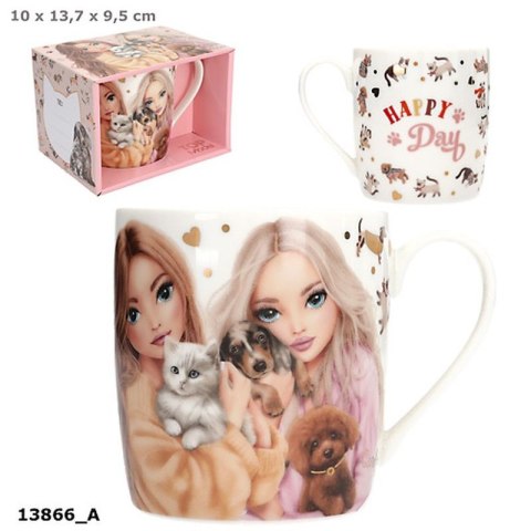 Top Model 13866 Kubek w ozdobnym pudełku Fur Ever Friends Ilość sztuk w opakowaniu 4