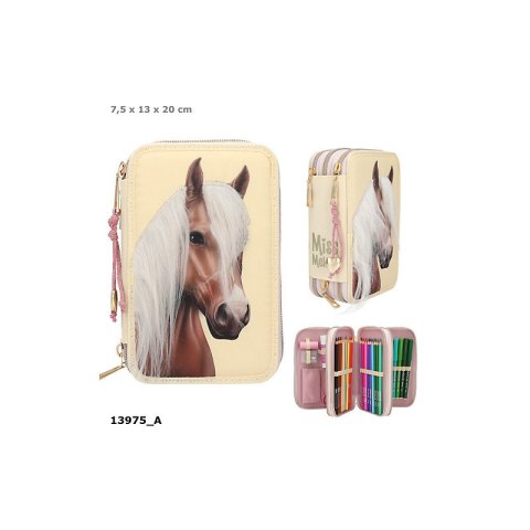 Top Model 13975 Piórnik potrójny z wyposażeniem z grzywą konia Miss Melody Ilość sztuk w zamówieniu 2