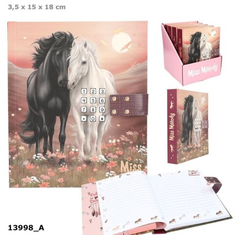 Top Model 13998 Pamiętnik grający na kod Miss Melody Ilość sztuk w zamówieniu 4