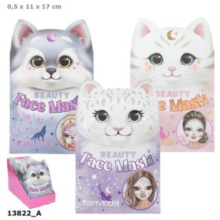 Top model 13822 Maseczka kosmetyczna Animal BEAUTY&ME, 3 wzory Ilość sztuk w opakowaniu 36