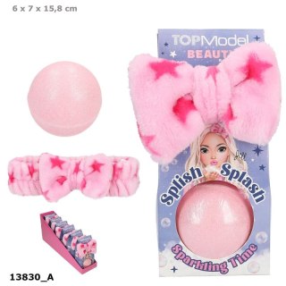 Top model 13830 Zestaw do kąpieli BEAUTY&ME: opaska pluszowa i kula brokatowa do kąpieli Ilość sztuk w opakowaniu 6