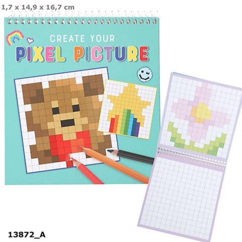 Top model 13872 Zestaw Create Your Pixel Picture, do tworzenia pikselowych obrazków Ilość sztuk w opakowaniu 12