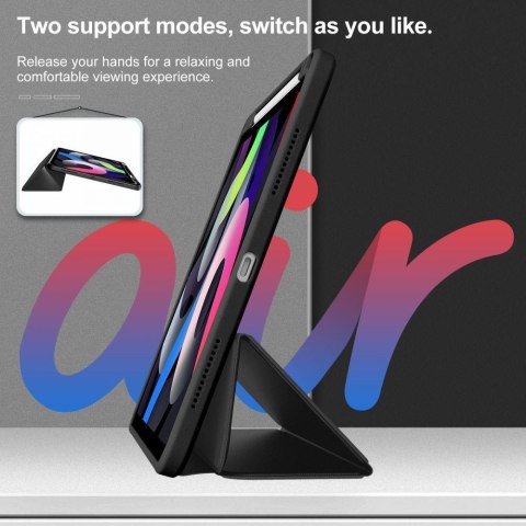 Etui ochronne Infiland Crystal Case Pencil do Apple iiPad Air 10.9" 4/5 (2020/2022) Air 11" 6 (2024) Black