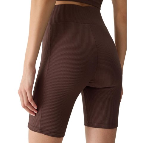 Legginsy damskie 4F F150 ciemny brązowy 4FWSS24TTIGF150 80S Legginsy damskie 4F F150 ciemny brązowy 4FWSS24TTIGF150 80S