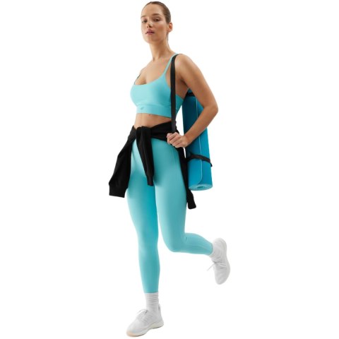 Legginsy damskie 4F FNK F232 niebieskie 4FWSS24TFTIF232 33S Legginsy damskie 4F FNK F232 niebieskie 4FWSS24TFTIF232 33S