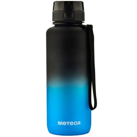 Bidon Meteor 1500 ml czarno-niebieski 10104 Bidon Meteor 1500 ml czarno-niebieski 10104