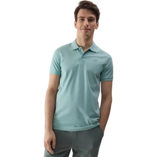 Koszulka męska polo 4F M129 mięta 4FWSS24TPTSM129 47S