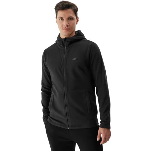 Polar męski 4F M176 głęboka czerń 4FWSS24TFLEM176 20S Polar męski 4F M176 głęboka czerń 4FWSS24TFLEM176 20S
