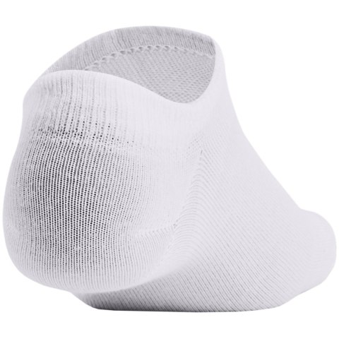 Skarpety Under Armour Essential 6 Pack No Show białe 1382611 100 Skarpety Under Armour Essential 6 Pack No Show białe 1382611 100