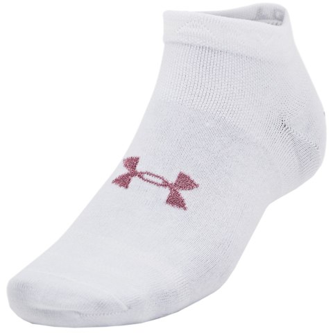 Skarpety Under Armour Essential Low 3 pary białe 1382958 100 Skarpety Under Armour Essential Low 3 pary białe 1382958 100