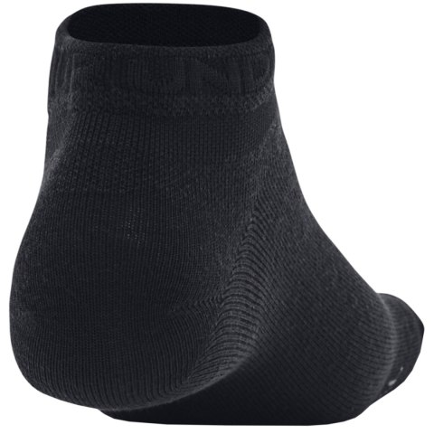 Skarpety Under Armour Essential Low 3 pary czarne 1382958 001 Skarpety Under Armour Essential Low 3 pary czarne 1382958 001