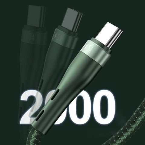 Proda Quark pro 3w1 kabel USB - Lightning / USB Typ C/ micro USB 5A 1,2m czarny (PD-B59th)