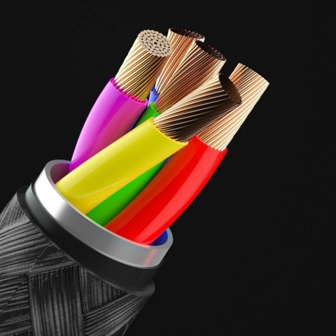 Wozinsky kabel przewód USB Typ C - Lightning Power Delivery 18W 1m czarny (WUC-PD-CL1B)