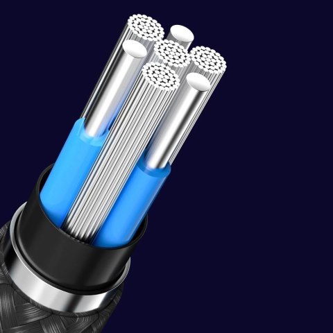 Wozinsky kabel przewód USB Typ C - USB Typ C Power Delivery 18W 2m czarny (WUC-PD-CC2B)