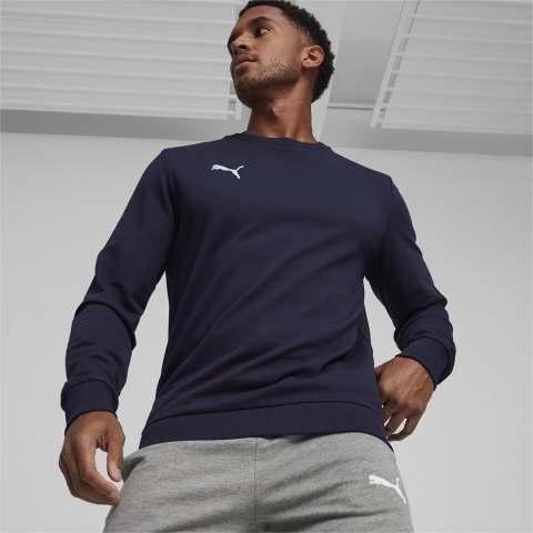 Bluza męska Puma Team Goal Casuals Crew Neck Sweat granatowa 658592 06 Bluza męska Puma Team Goal Casuals Crew Neck Sweat granatowa 658592 06