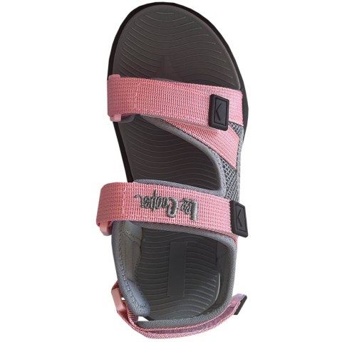 Sandały dla dzieci Lee Cooper szaro-różowe LCW-24-34-2603K Sandały dla dzieci Lee Cooper szaro-różowe LCW-24-34-2603K