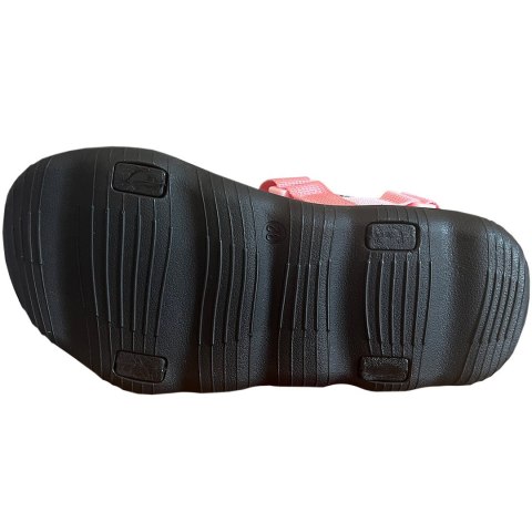 Sandały dla dzieci Lee Cooper szaro-różowe LCW-24-34-2603K Sandały dla dzieci Lee Cooper szaro-różowe LCW-24-34-2603K