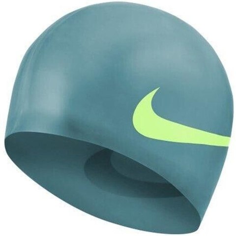 Czepek pływacki Nike Big Swoosh zielony NESS8163-448 Czepek pływacki Nike Big Swoosh zielony NESS8163-448