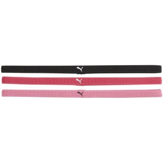 Opaski na włosy AT Sportbands Womens Pack 3p różowa, fuksja, czarna 53491 23